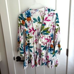 Blue Island Swim Cover Up